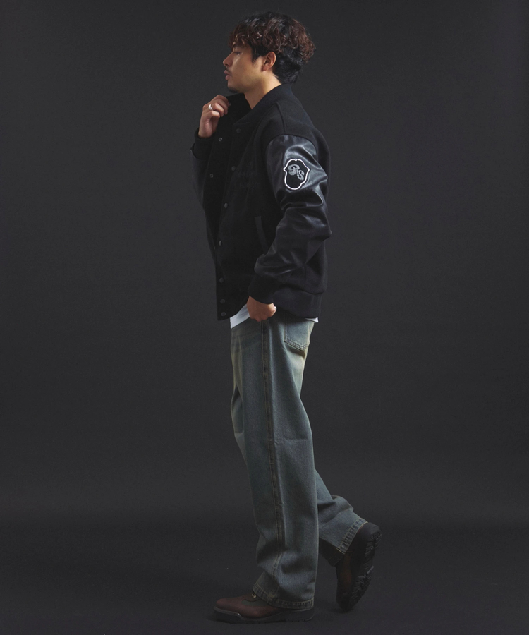 The Rolling Stones×JACKROSE】 Lips&Tongue シグネチャースタジャン