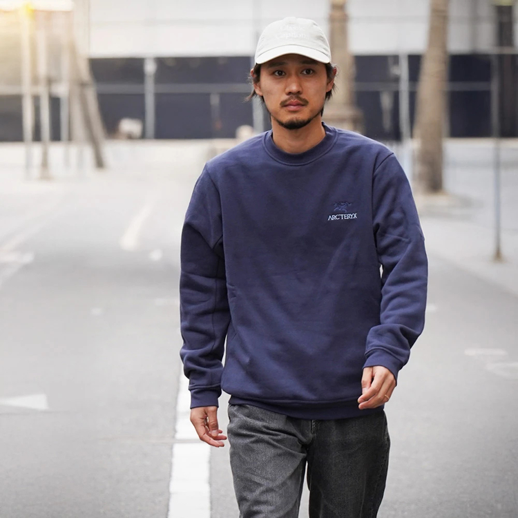 アークテリクス]エンブレムフリースクルー メンズ / ARC'TERYX