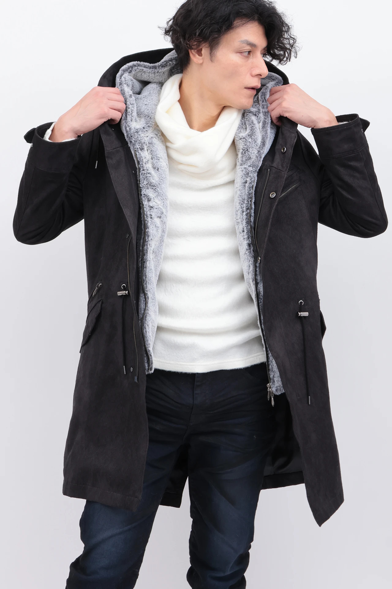 TORNADO MART∴T/Cスエードモッズコート / TORNADO MART（トルネード