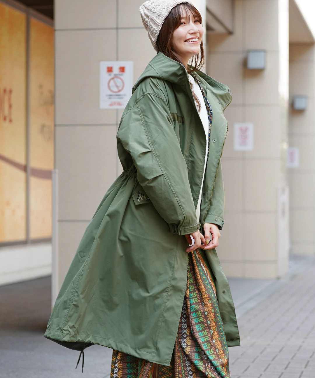 3wayビッグモッズコート / コート | エスニックファッション＆雑貨の