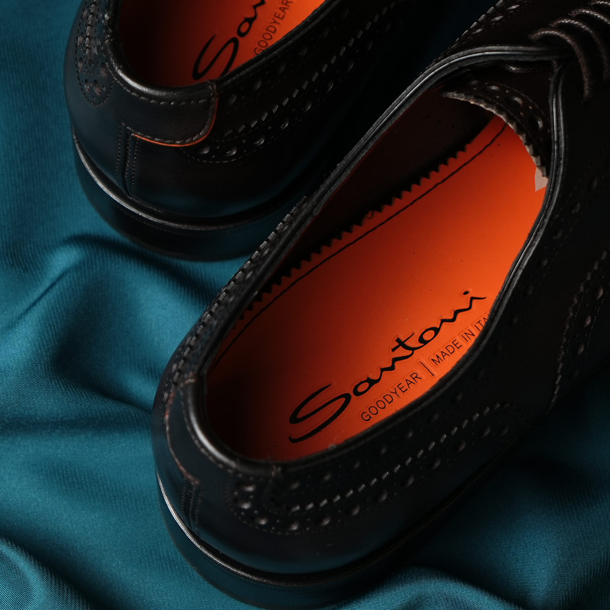 Santoni サントーニ メンズ ビジネスシューズ ウィングチップ