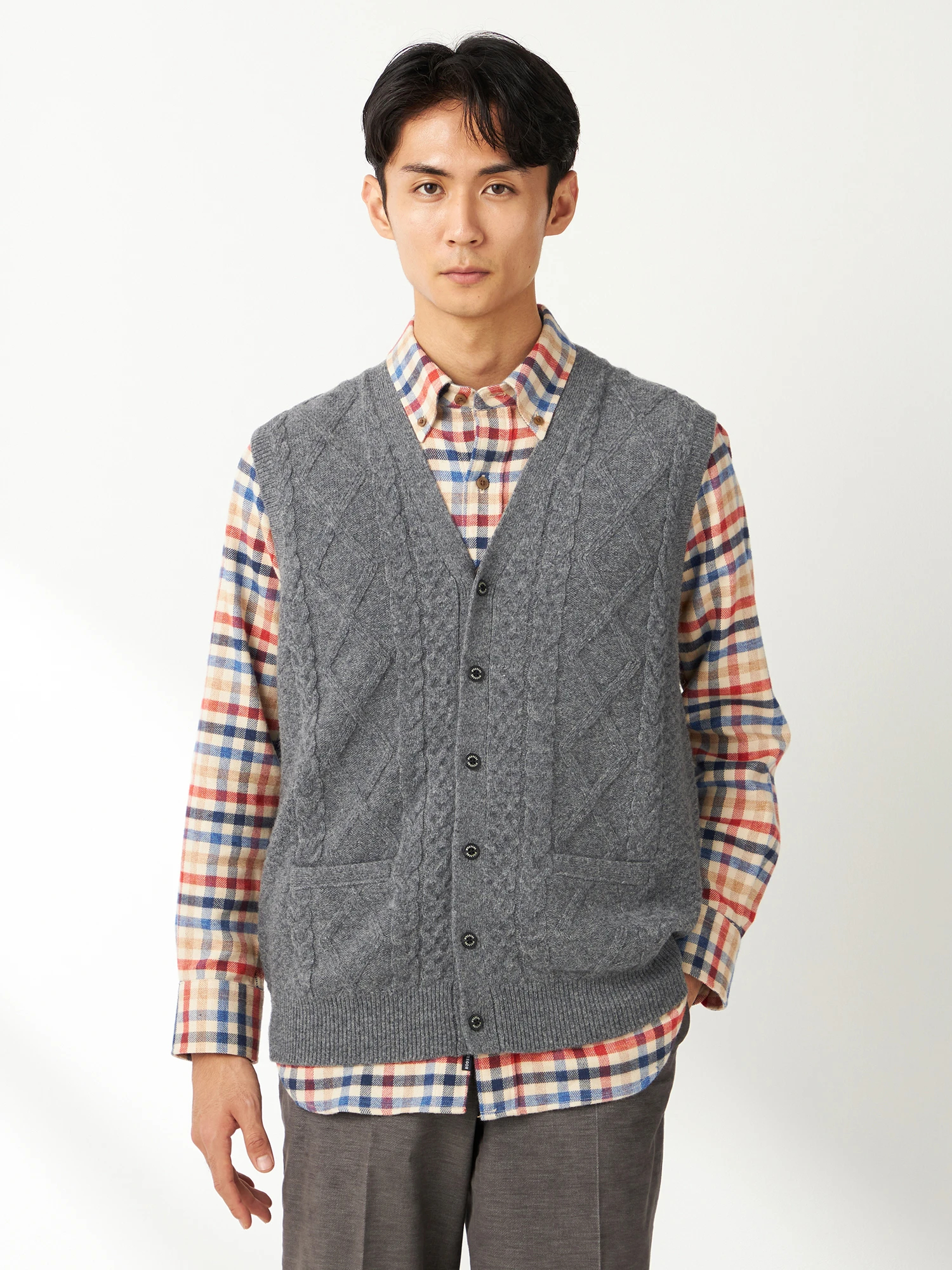 McGREGOR（マックレガー）｜ベスト｜ウール前開きベスト｜United