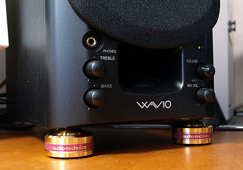 GX-70HDにオーテクのインシュレーター「AT-6099」を使用してみた