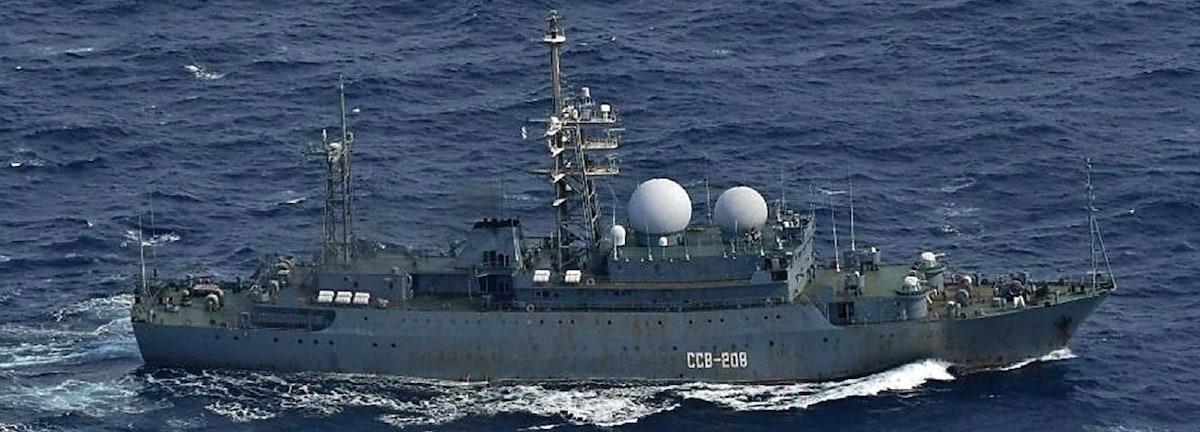 ロシア海軍艦艇1隻が、津軽海峡を抜けて太平洋へ航行（8月21日