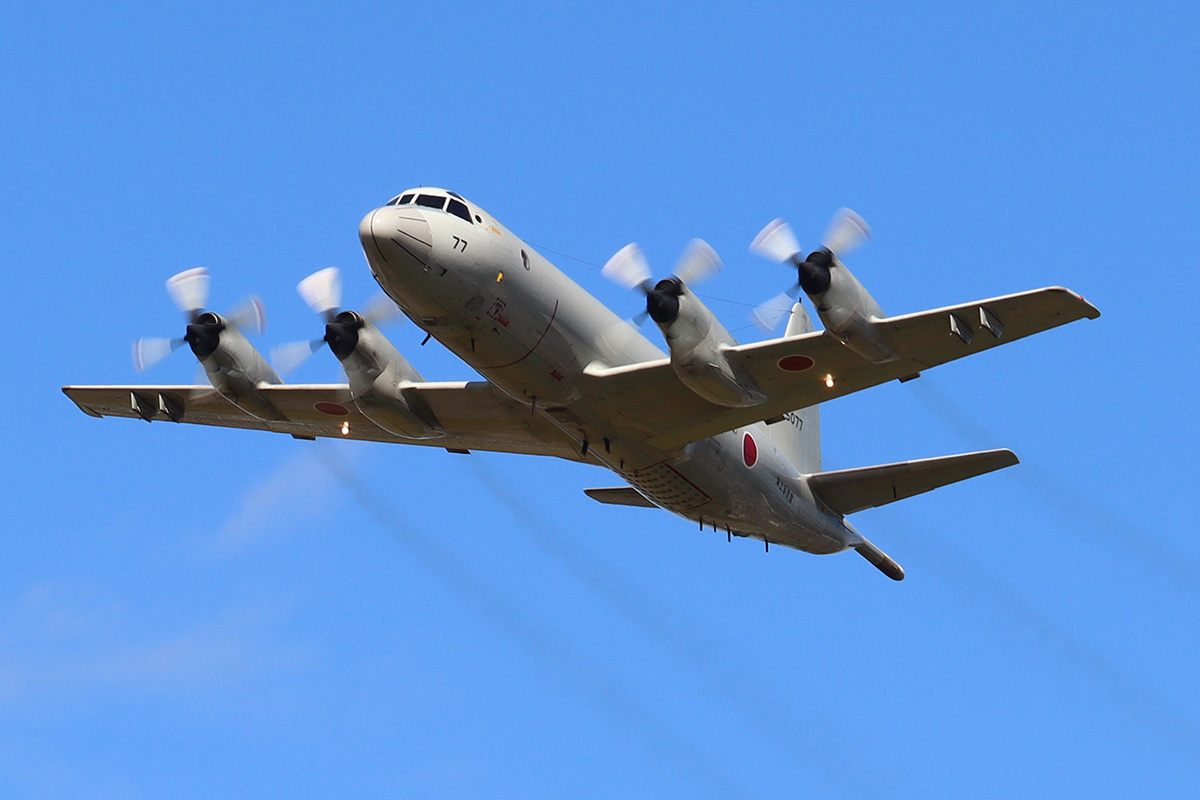 P-3C哨戒機が滑走路を逸脱 海自・下総航空基地で｜Jディフェンス