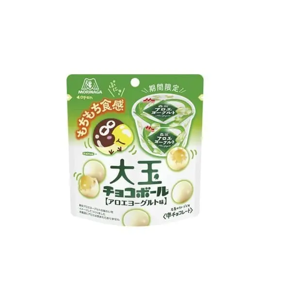 Morinaga Seika BIG Chocoball - Aloe Yogurt (森永製菓 大玉チョコ