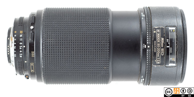 Data Sheet: Nikkor AF 80-200 mm f/2.8 ED – JAPB