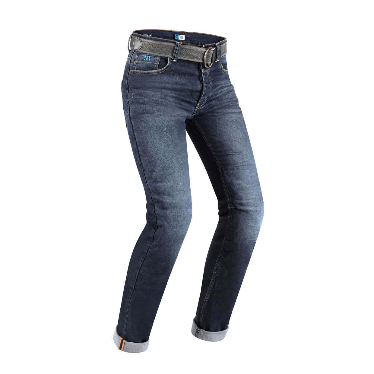 試着無料】PMJ カフェレーサー - バイク パンツ デニム カジュアル