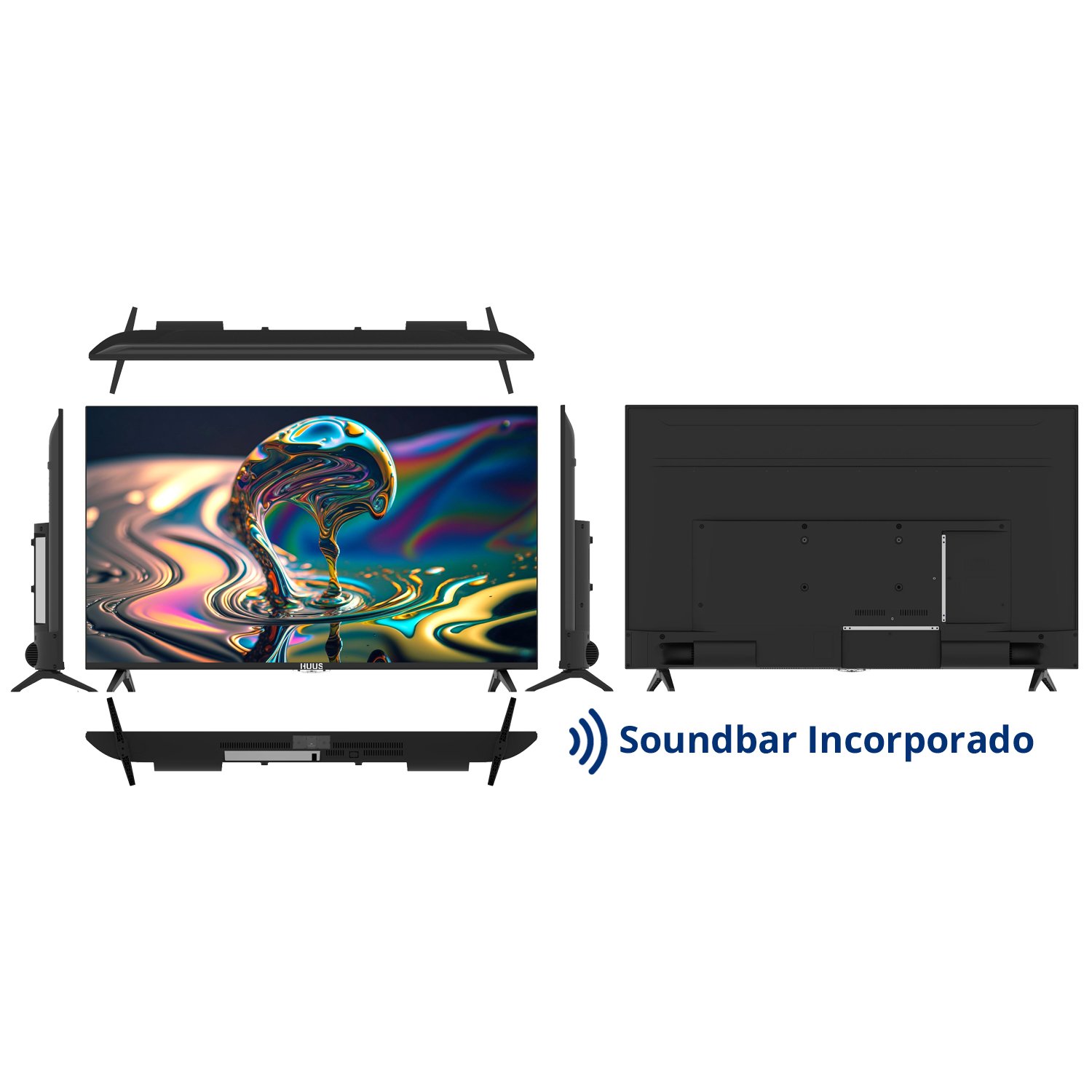 Led 43” Smart Tv HD Webos HUUS | Tienda Javer