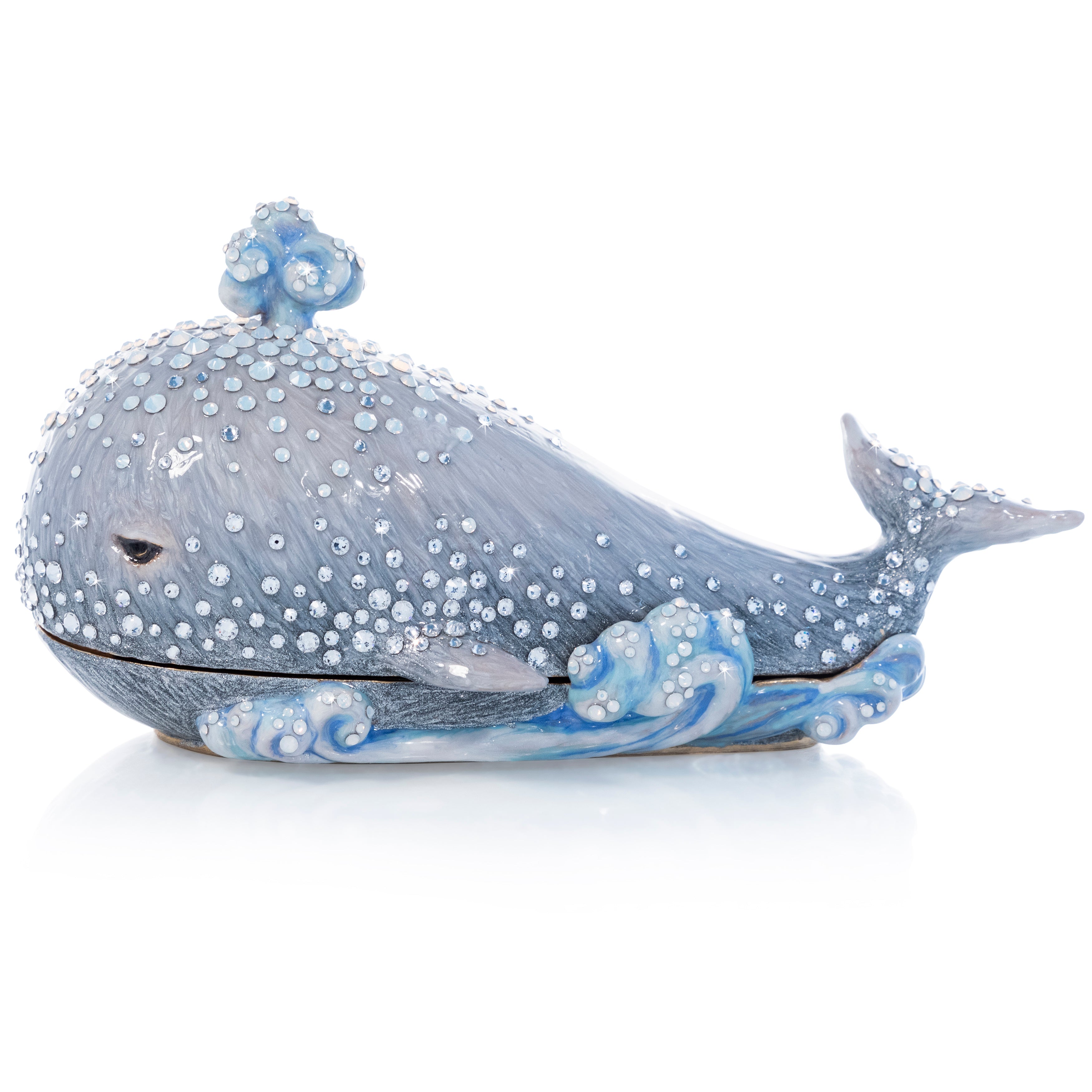 Jay Strongwater Abel Whale Box