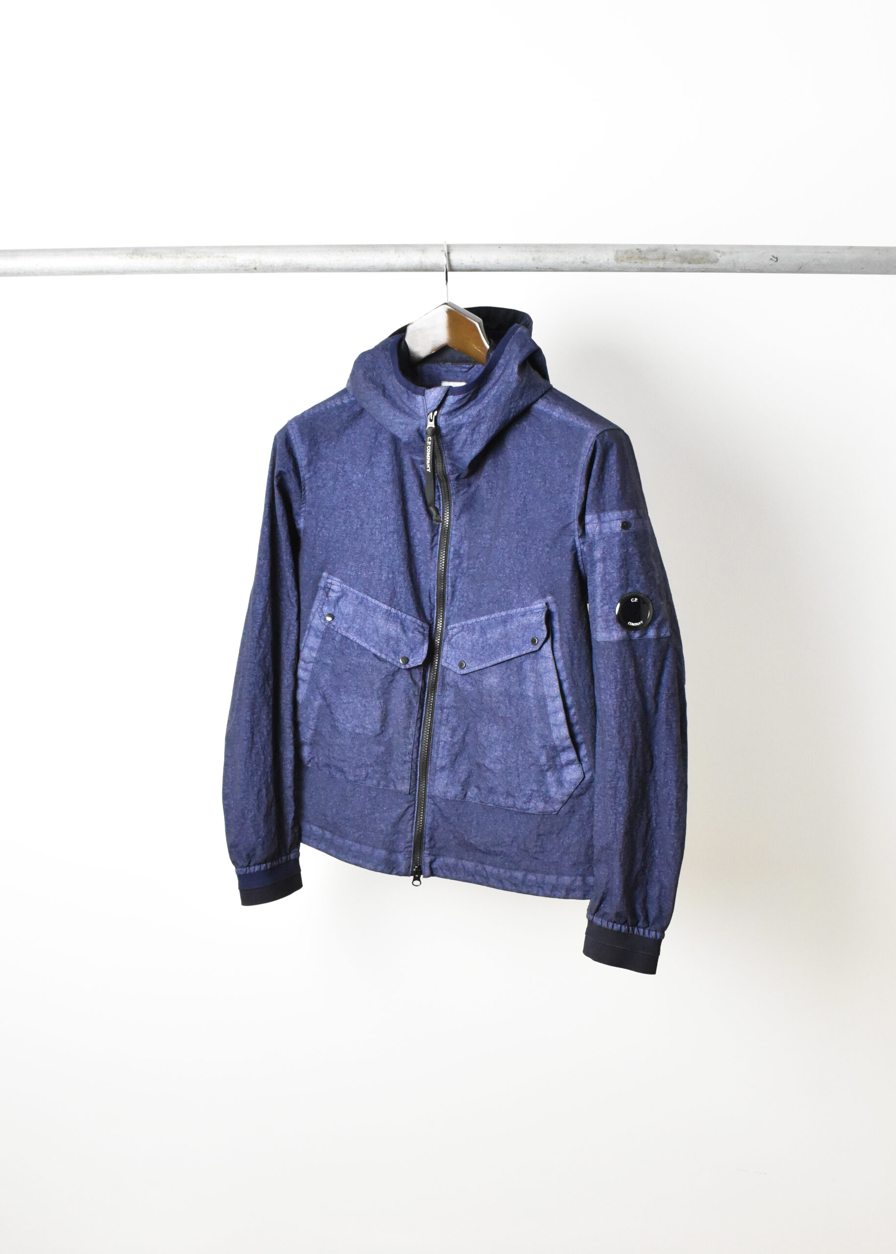 SS20 C.P. COMPANY (CP) GARMENT DYED CO-TED ARM LENS JACKET - Jazzy