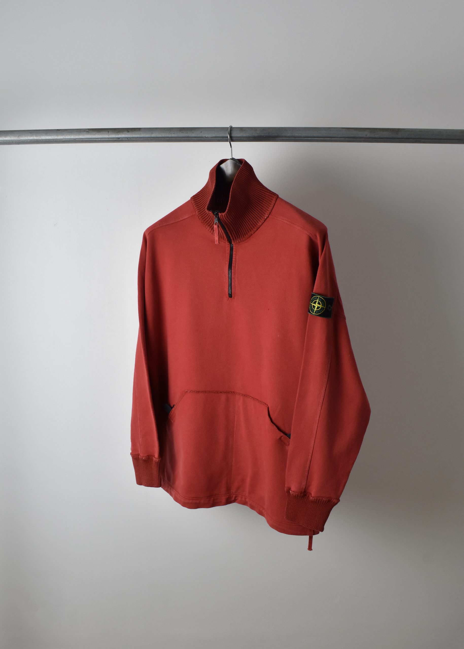 SS 1996 STONE ISLAND QUARTER ZIP FUNNEL NECK SWEATSHIRT (L