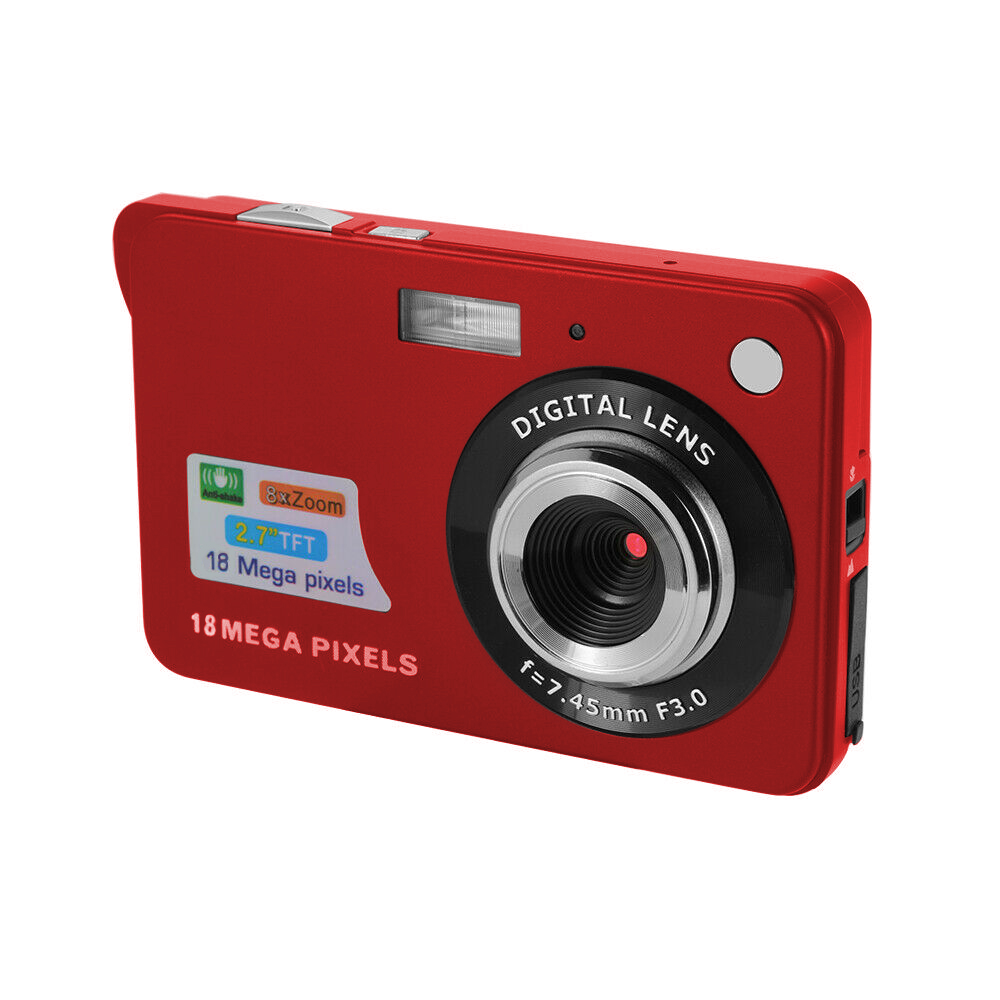 New 18MP 8X digital zoom Megapixel Digital Camera with 2.7