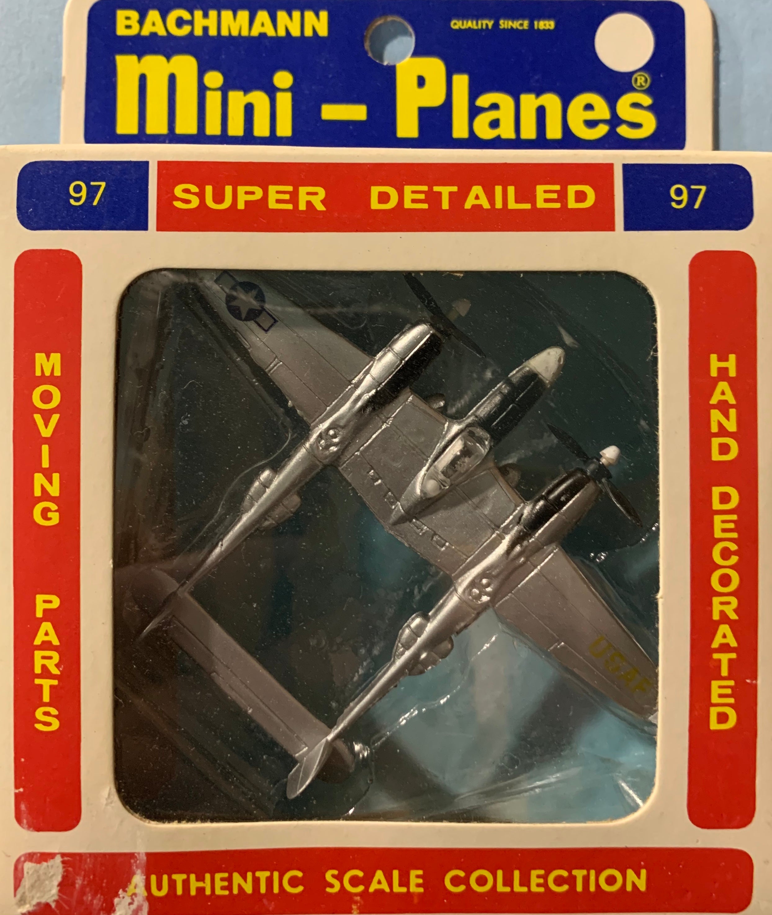 Bachmann Mini Planes #97 - P-38 Lightning 1/160 scale – J-BarHobbies