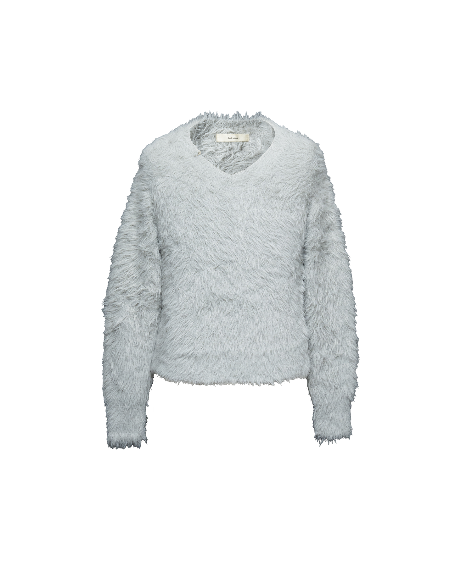 Neck Pierce Shaggy Knit – Jent Louis