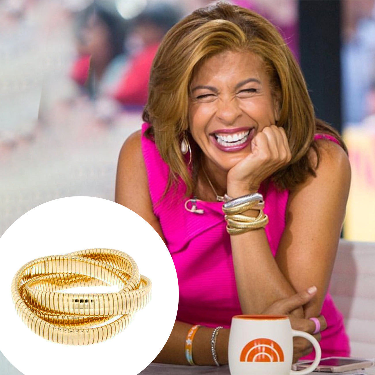 Yellow Gold Triple Strand Bracelet | Jennifer Miller Jewelry