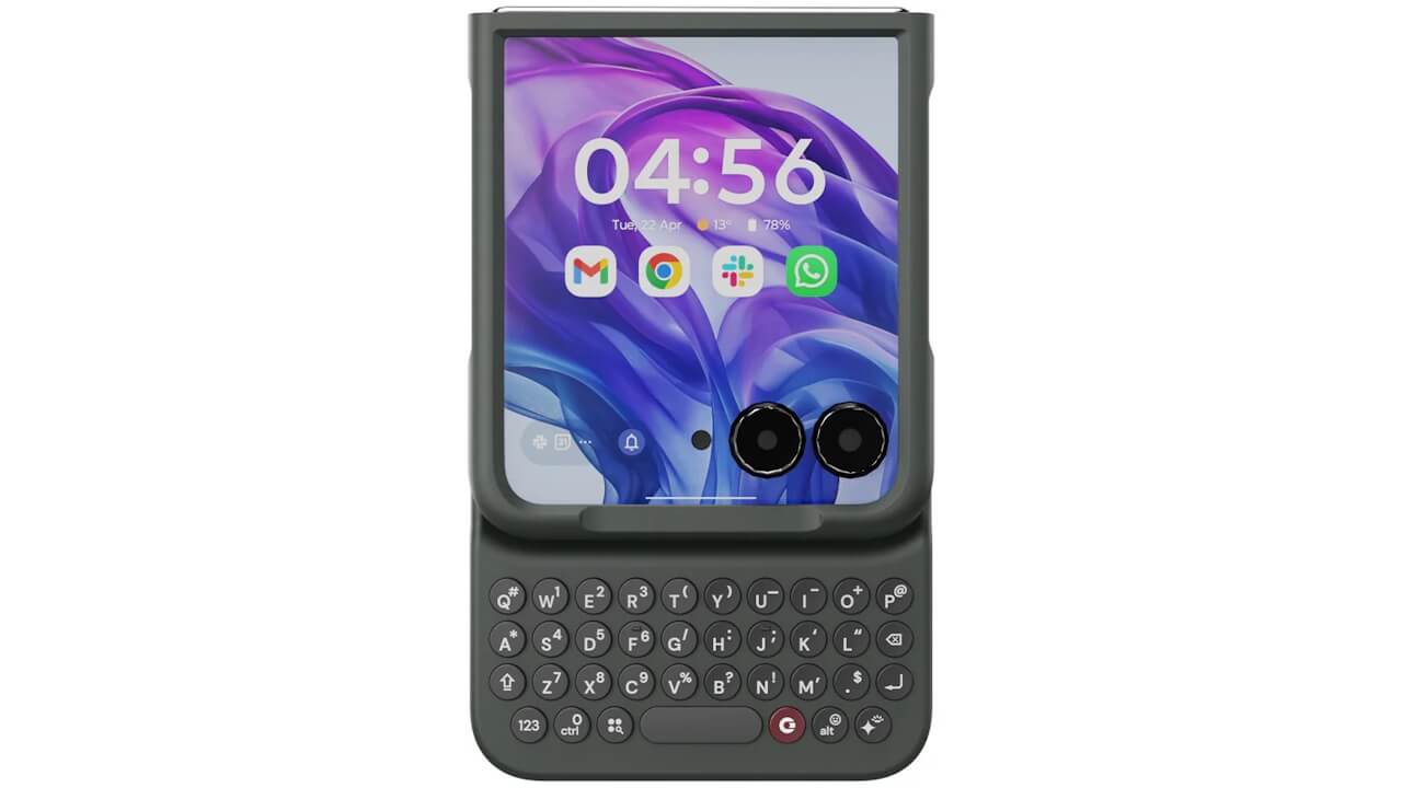 motorola razr 60シリーズ用キーボードケース「Clicks for Razr 2025