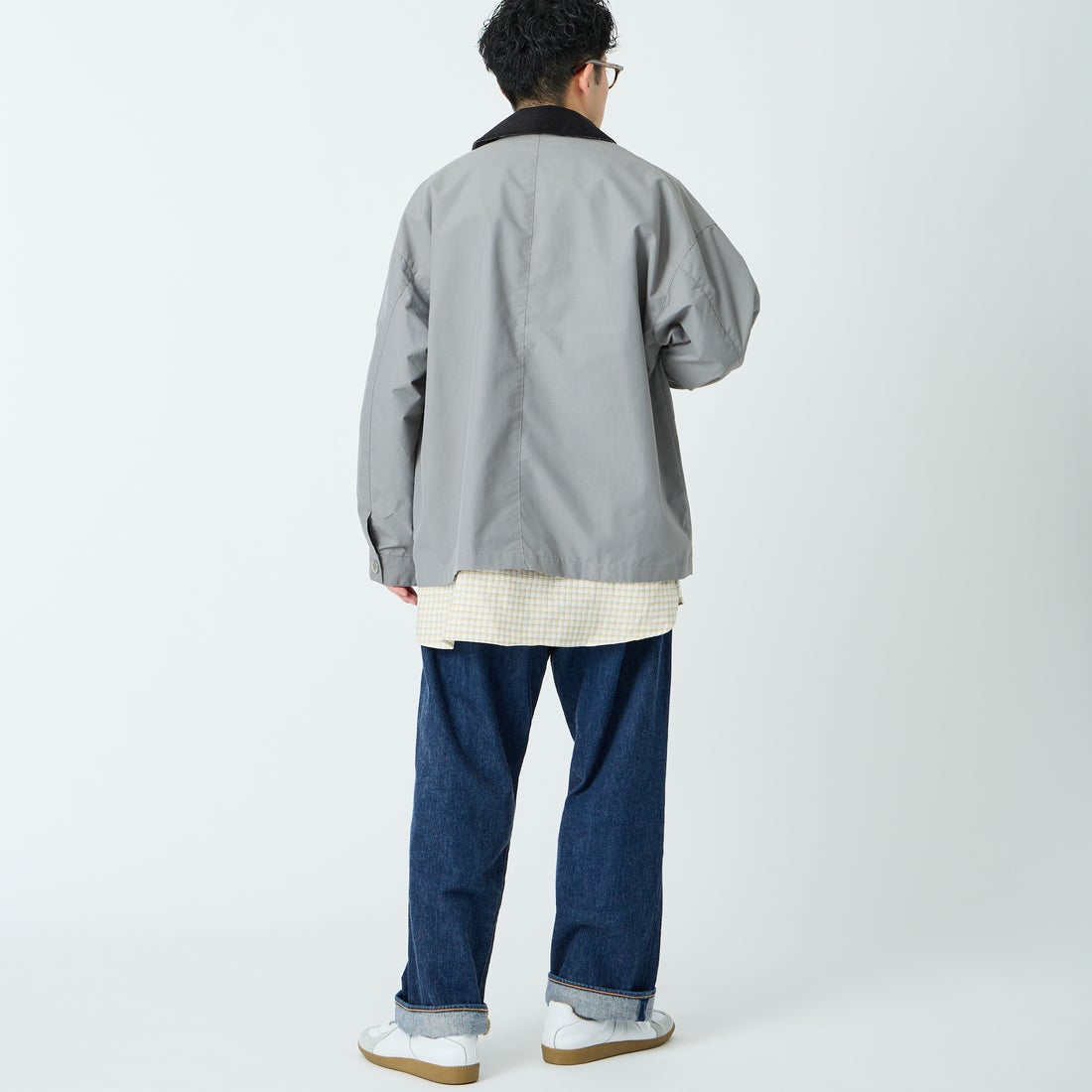 DANTON [ダントン] ナイロンタフタ カバーオールジャケット [DT