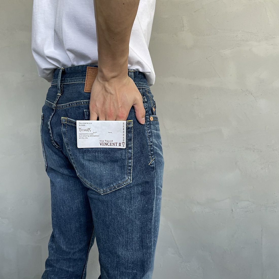 YANUK [ヤヌーク] スリムテーパード VINCENT2／ヴィンセント2