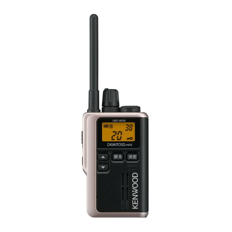 免許資格不要】ケンウッド 特定小電力トランシーバーUBZ-M31E | JVC