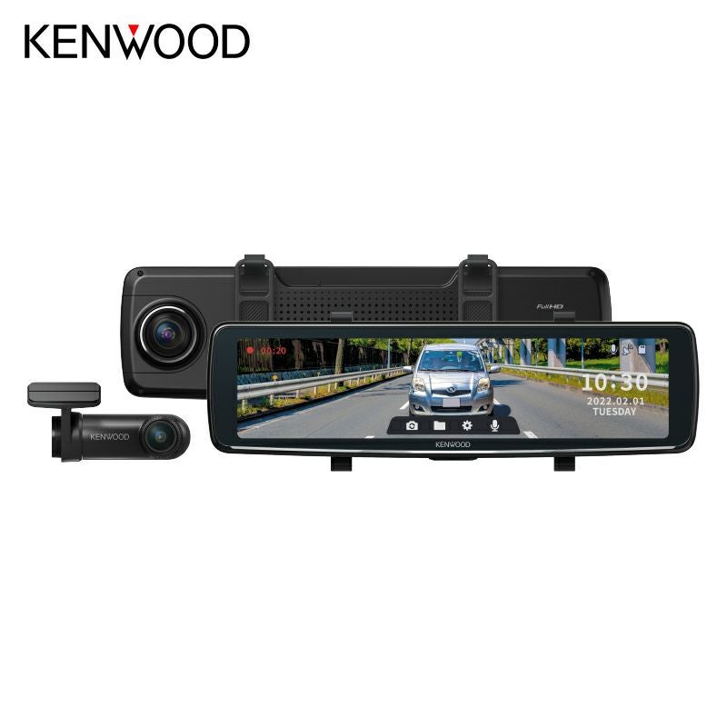 ナビ連携型 デジタルルームミラー型ドライブレコーダー ミラレコ DRV