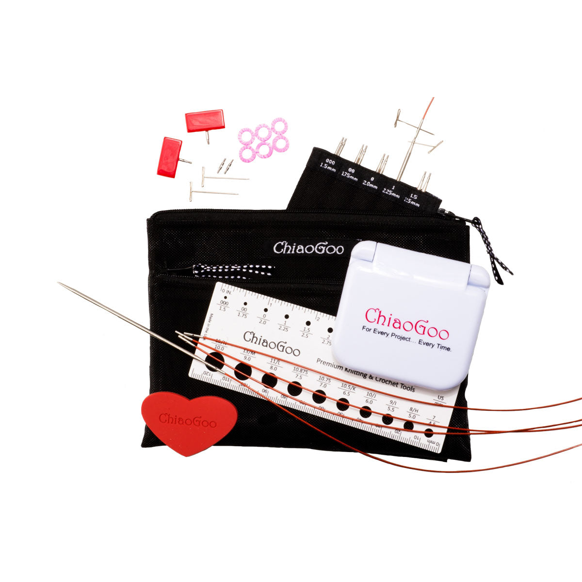 ChiaoGoo TWIST Red Lace Interchangeable Sets - 4