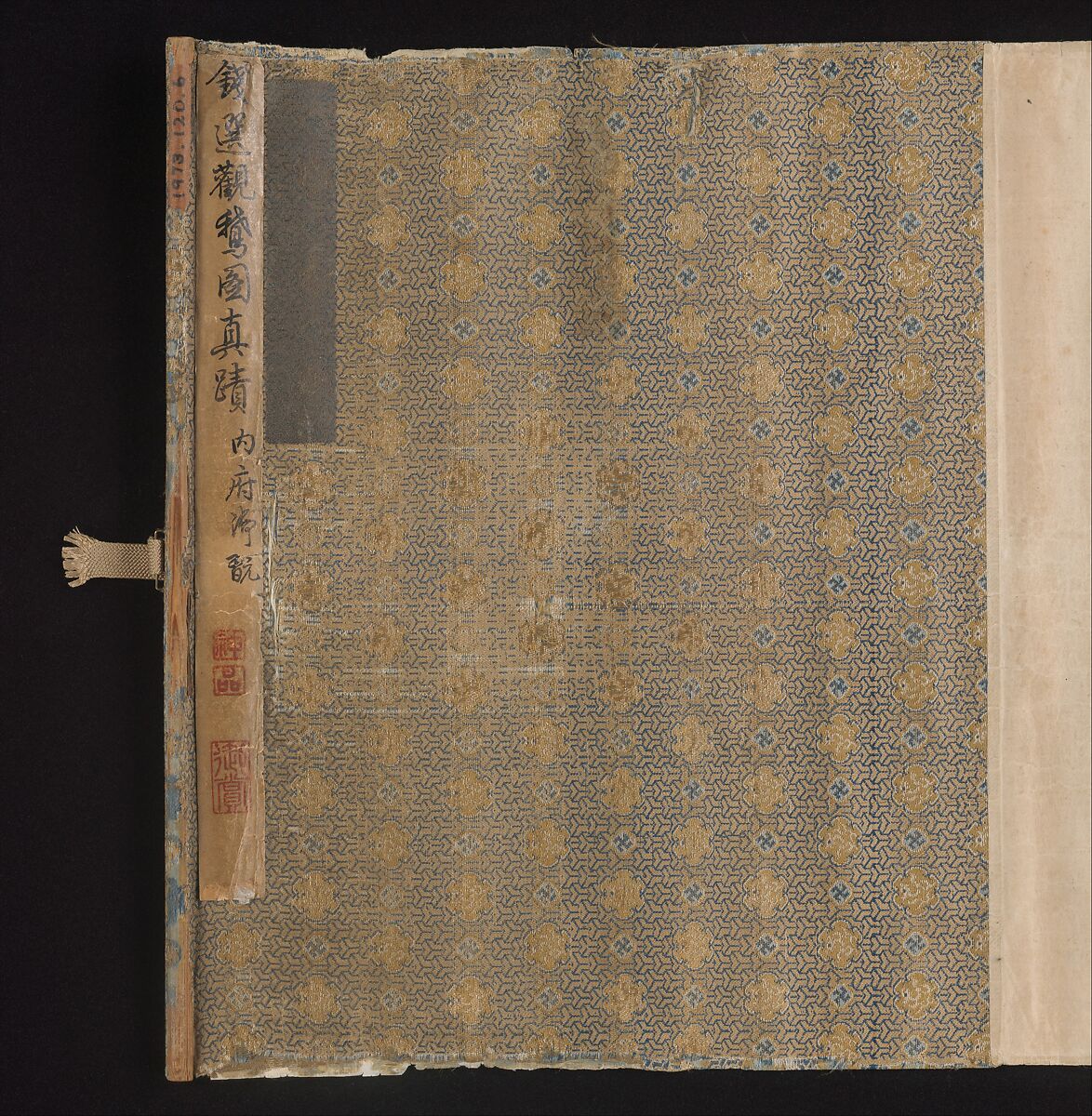 王羲之観鵝図巻 Wang Xizhi watching geese】中国‐元時代‐錢選