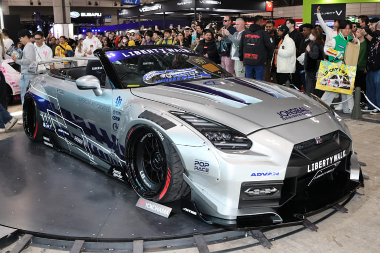 R35GT-Rのルーフを大胆カット！リバティウォークが魅せた最後のGT-R