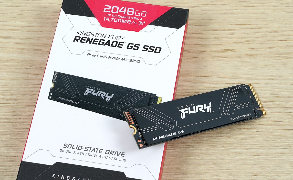 Kingston FURY Renegade G5 SSD 2TB」をレビュー。1.5倍のTBWで大容量