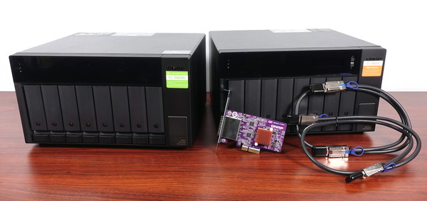 QNAP TL-D800C / TL-D800S」をレビュー。8ベイJBODエンクロージャーを