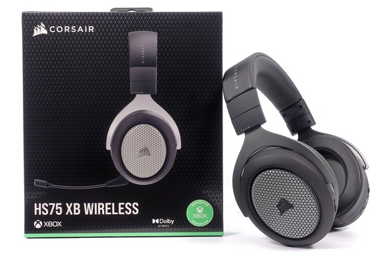 Corsair HS75 XB Wireless」をレビュー。Xbox完全互換でDolby Atmos