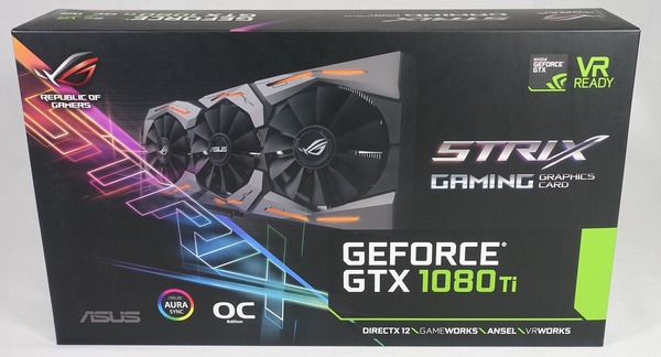 AIBモデルの先陣を切る「ASUS ROG STRIX GTX 1080 Ti」をレビュー