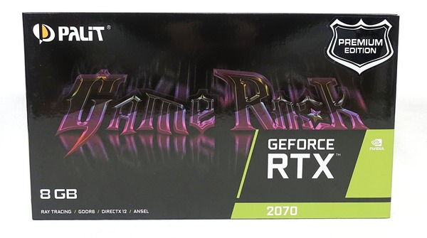 Palit GeForce RTX 2070 GameRock Premium」をレビュー。RTX20シリーズ