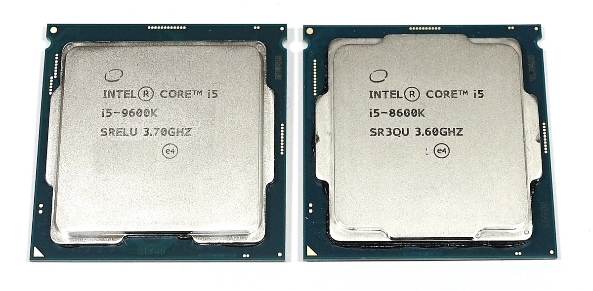 intel core i5 9600K LGA1151 稼働中 intel core i5 9600K LGA1151