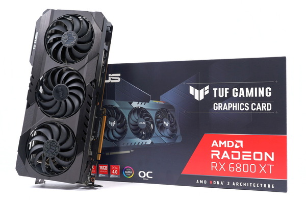 ASUS TUF-RX6800XT-O16G-GAMING」をレビュー。RTX30と違ってほぼROG