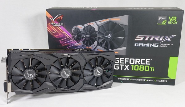 AIBモデルの先陣を切る「ASUS ROG STRIX GTX 1080 Ti」をレビュー