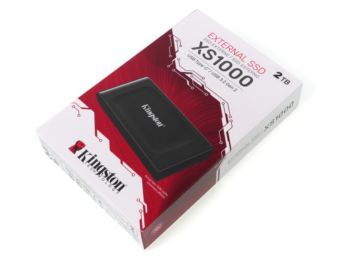 Kingston XS1000 2TB」をレビュー。100GB超の高速書込キャッシュで快適
