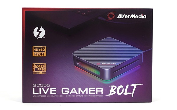 AverMedia Live Gamer BOLT」をレビュー。ゲーマー＆クリエイター向け