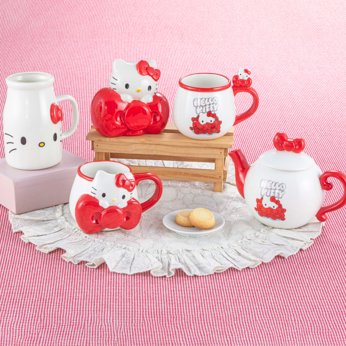 雑貨卸、雑貨仕入れ（【サンリオ】ハローキティ エッジー ティーポット