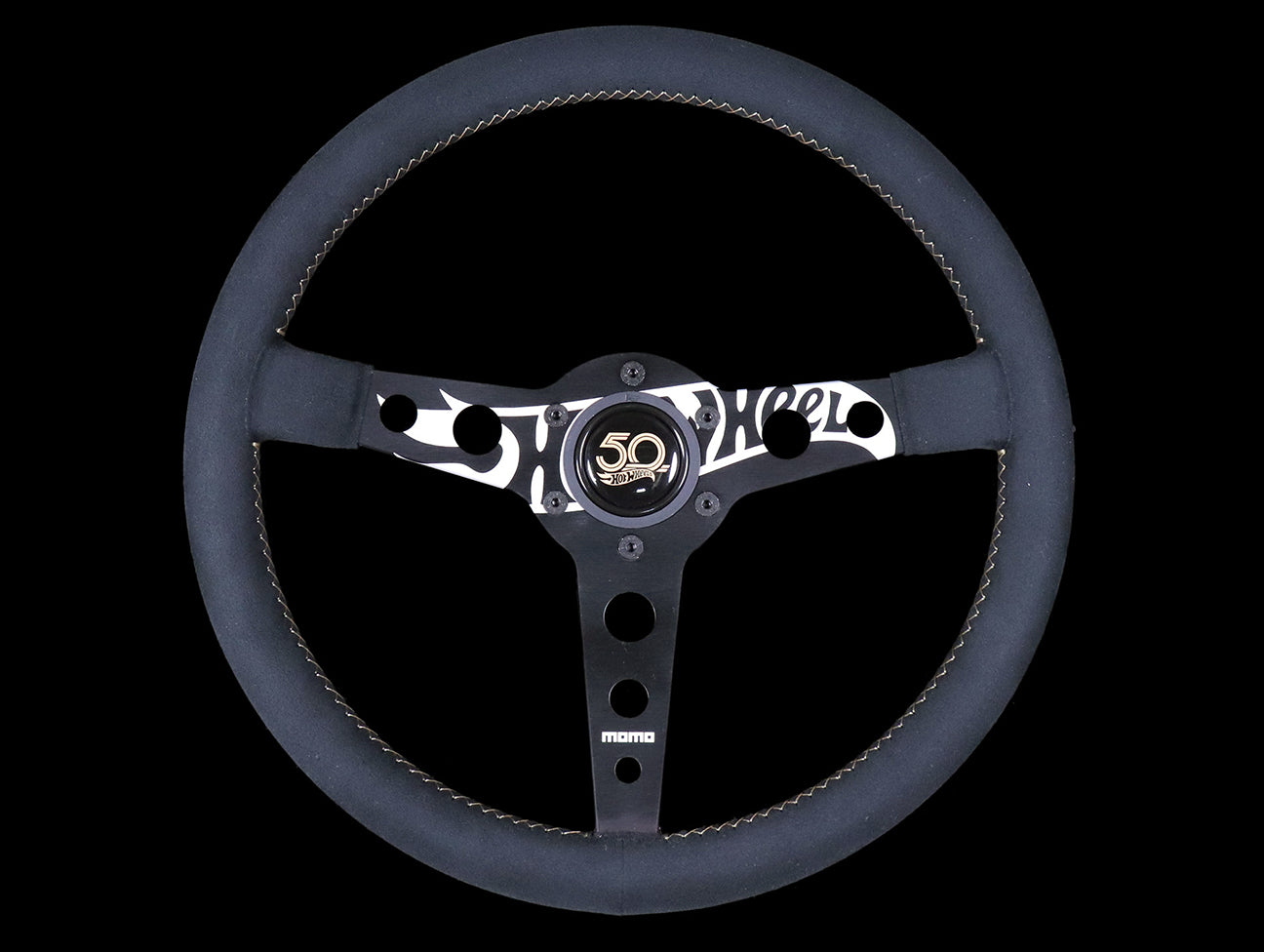 Momo X Hot Wheels Limted Edition Steering Wheel - 350mm Black