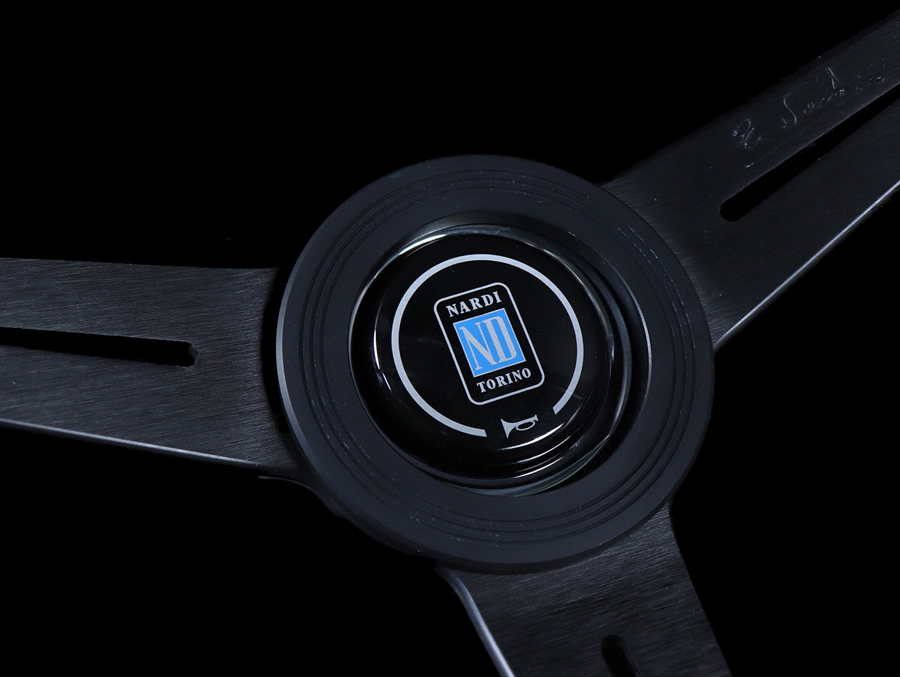 Nardi Classic Wood Steering Wheel w/ Black Spokes - JHPUSA