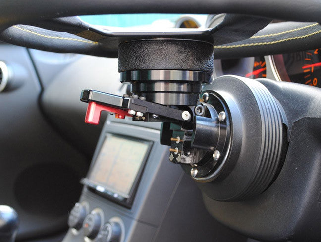 Works Bell Rapfix GTC Pop-up Steering System - Silver - JHPUSA
