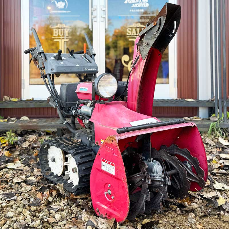 北海道 札幌市 白石区🟦ヤマハ YT660EDJ 中古除雪機 🤟🏻買取完了