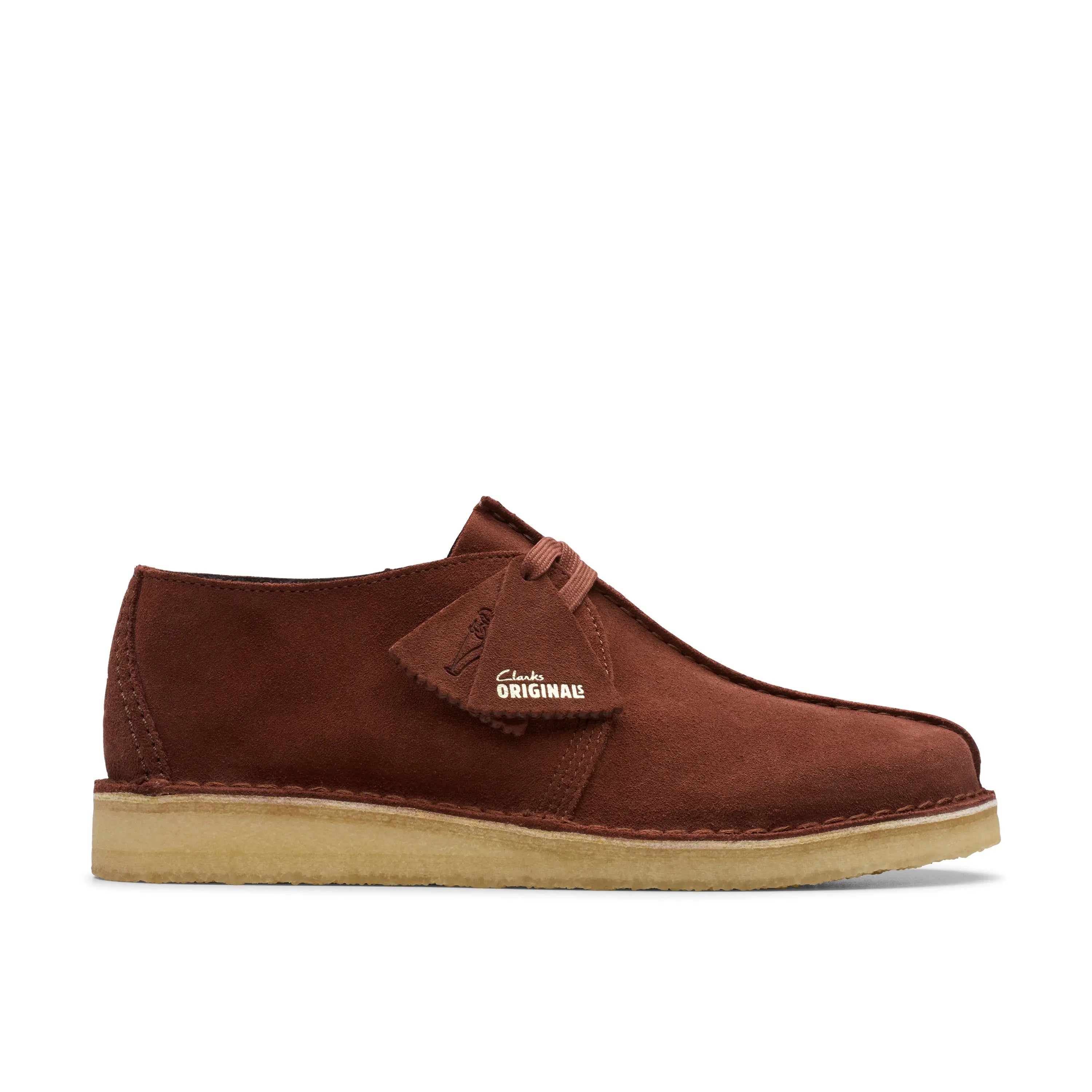 Clarks Men's Desert Trek | Classic Suede & Leather Crepe Sole Shoe