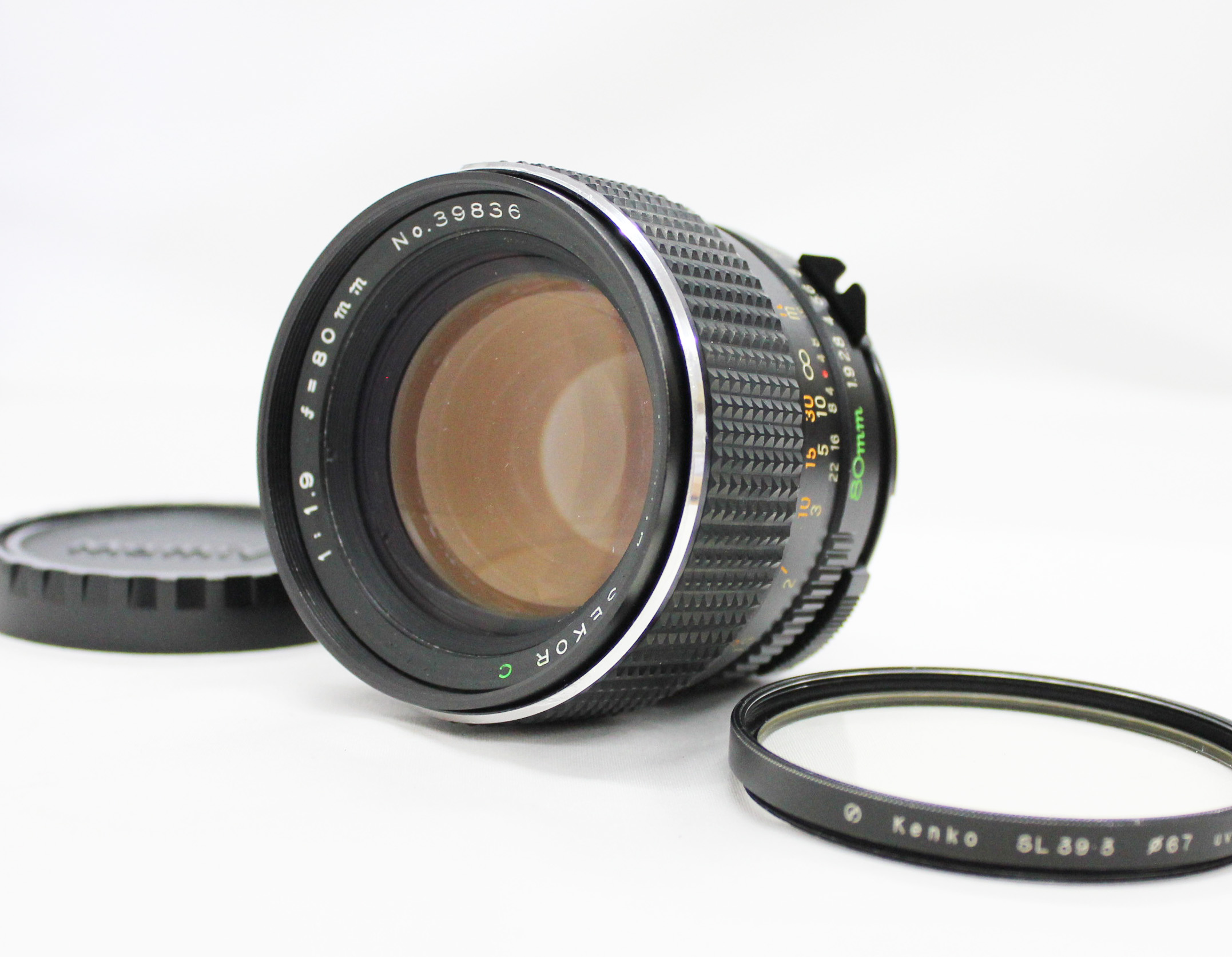 Mamiya Sekor C 80mm F/1.9 Lens for M645 1000S Super Pro TL from