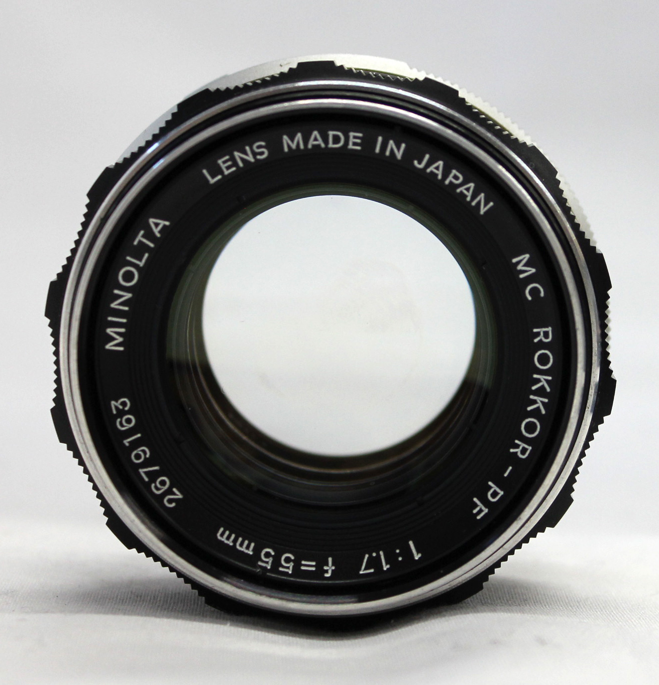 Minolta MC Rokkor-PF 55mm F/1.7 MF Lens from Japan (C1575) | Big