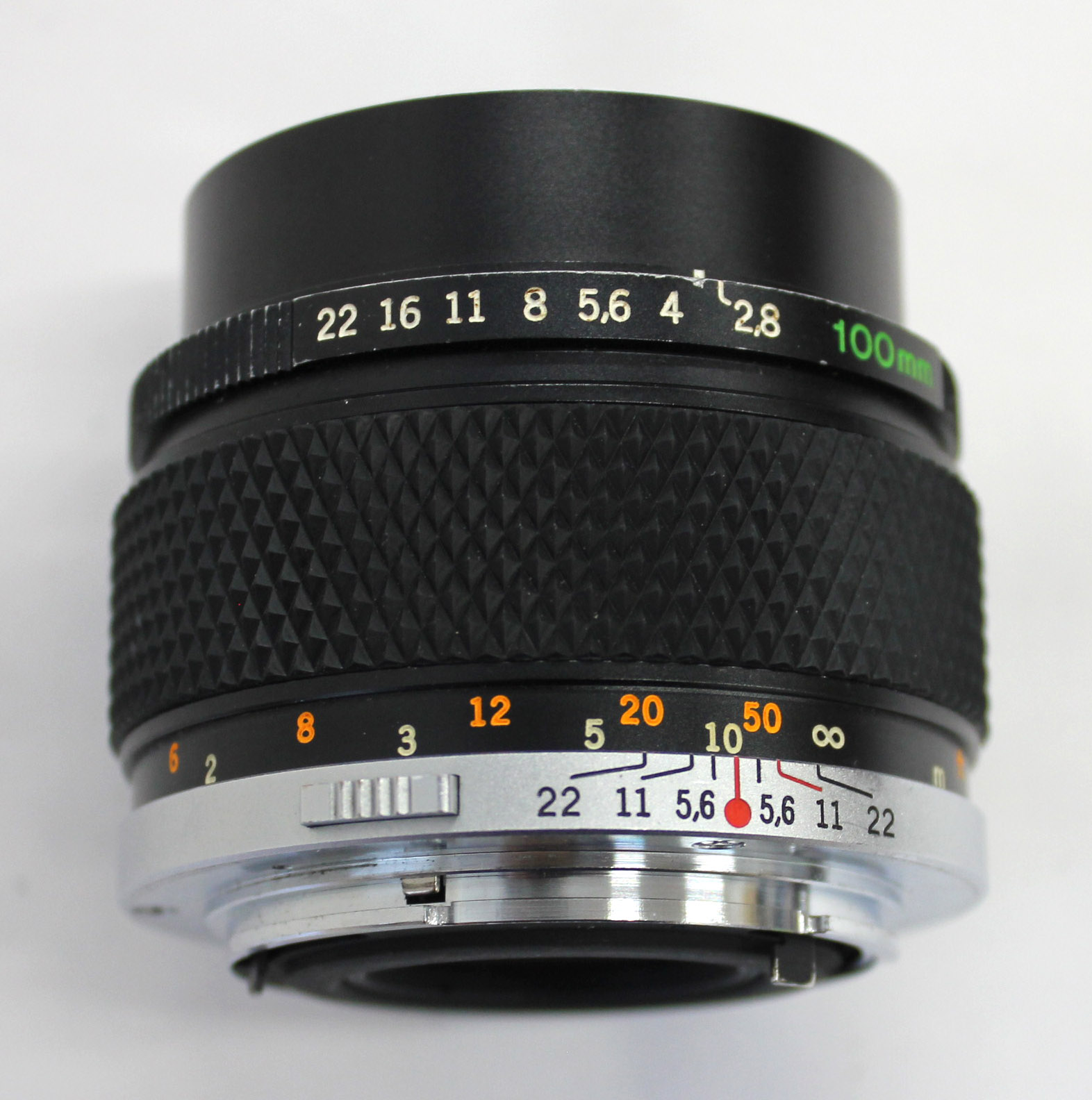 Olympus OM-SYSTEM E.Zuiko Auto-T 100mm F/2.8 MF Lens from Japan
