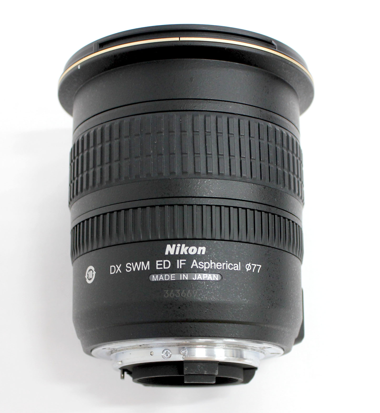 Nikon AF-S Nikkor 12-24mm F/4 G ED DX SWM IF Aspherical Lens with