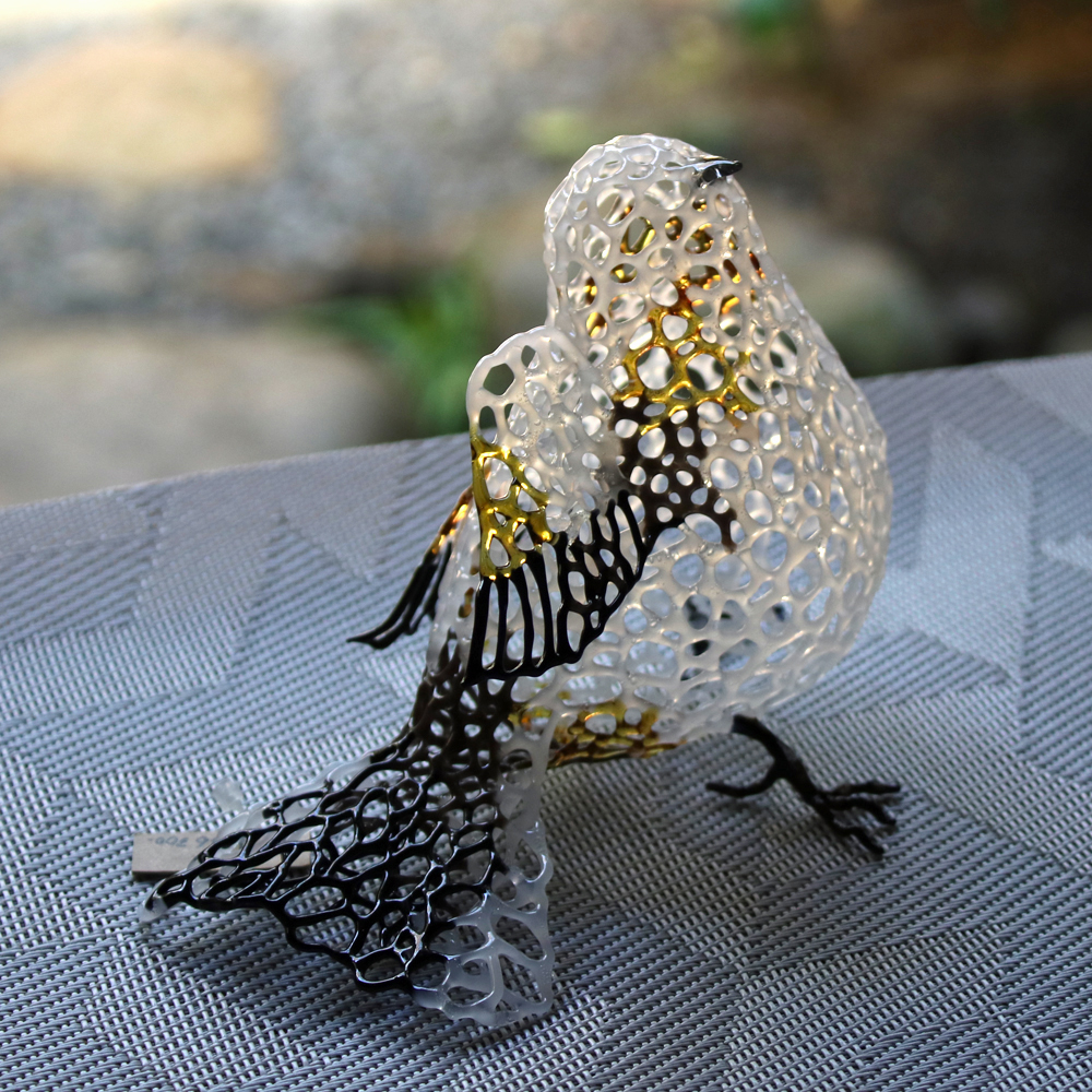 齋藤直「文鳥」&「エナガ」のオブジェ | J-spirit gallery KYOTO