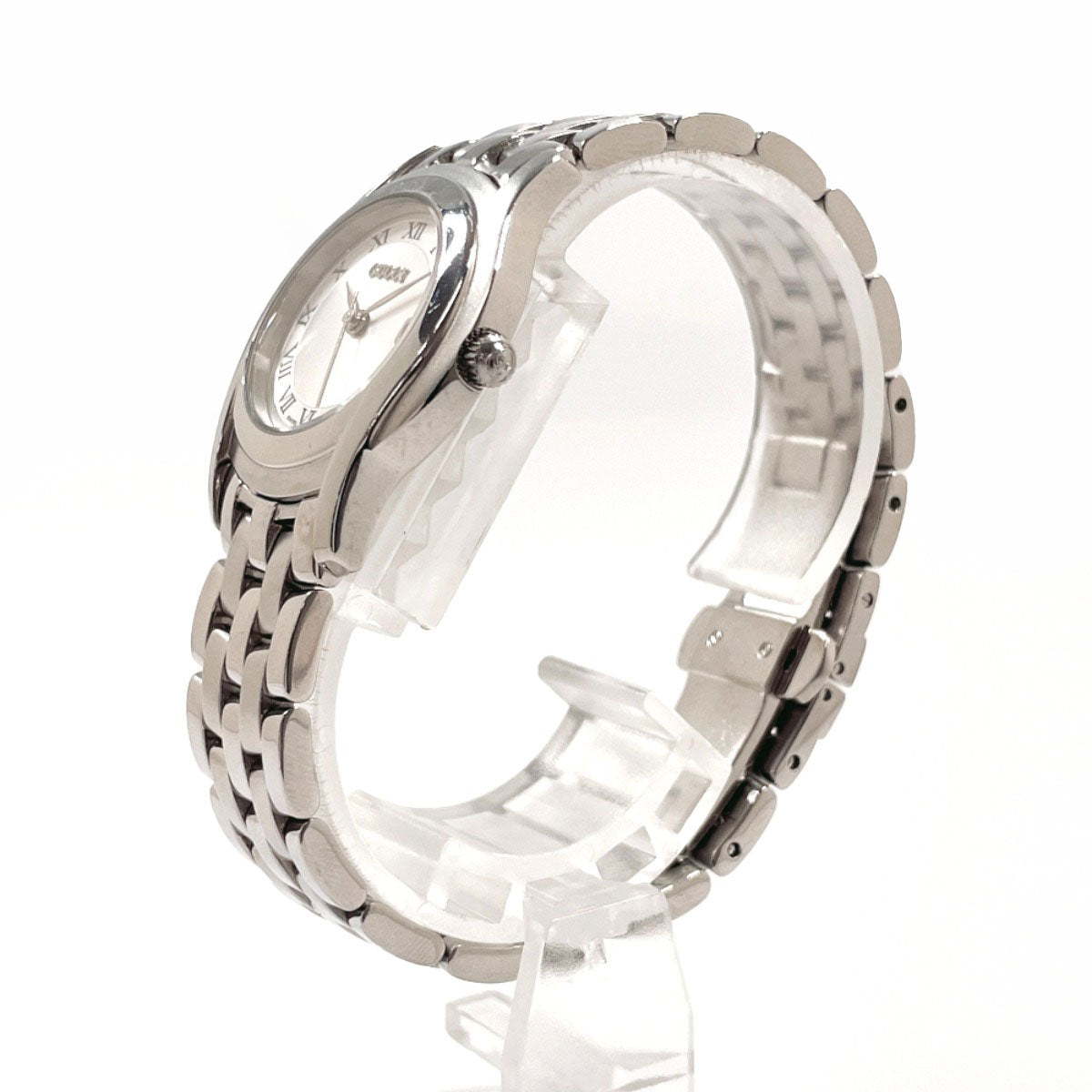 GUCCI Watches 5500L Stainless Steel/Stainless Steel Silver Women